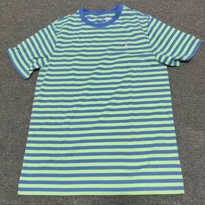 Polo Ralph Lauren Blue and Green Striped Tee